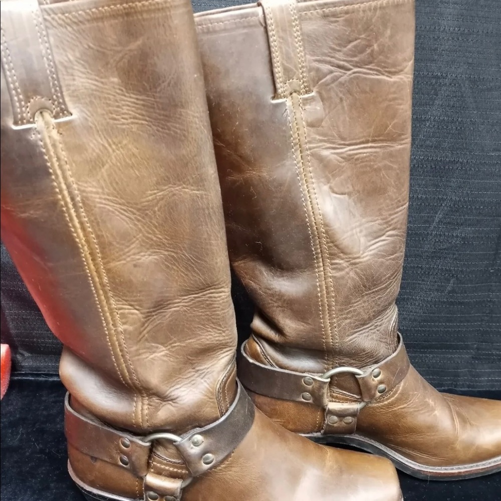 Knee high frye boots